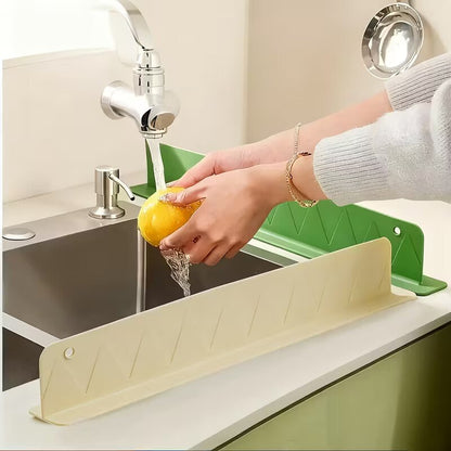 Anti-Splash Sink Guard for Kitchen Countertop (Assorted Colors)