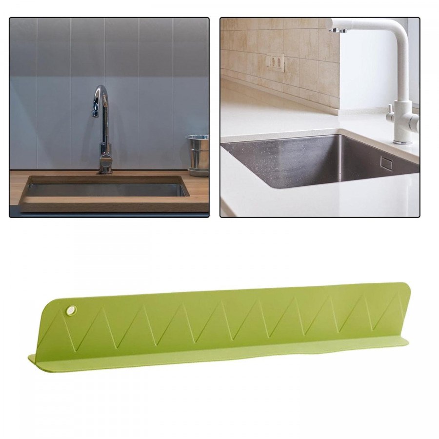 Anti-Splash Sink Guard for Kitchen Countertop (Assorted Colors)
