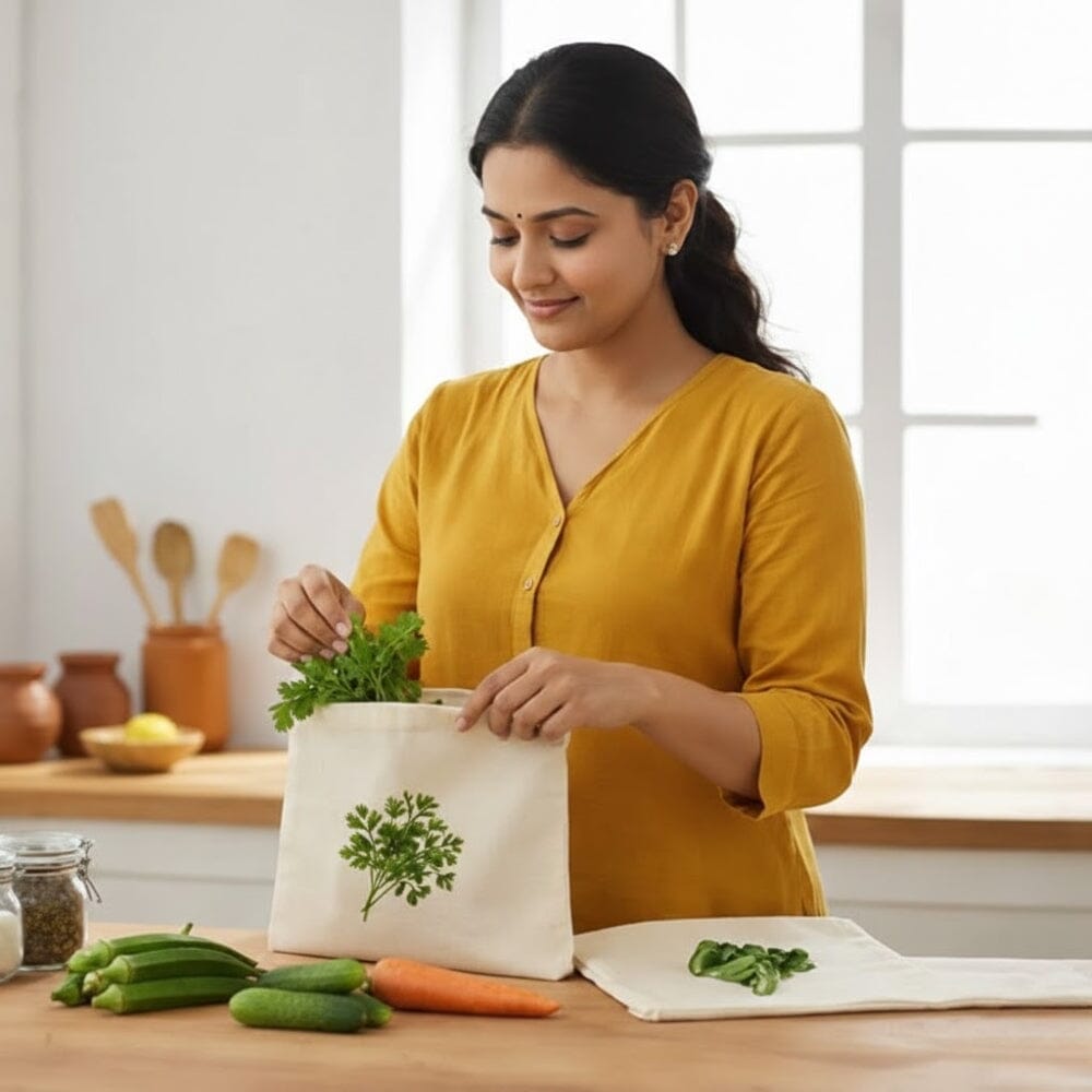 Cotton Vegetable Bag - 🔥Summer Sale