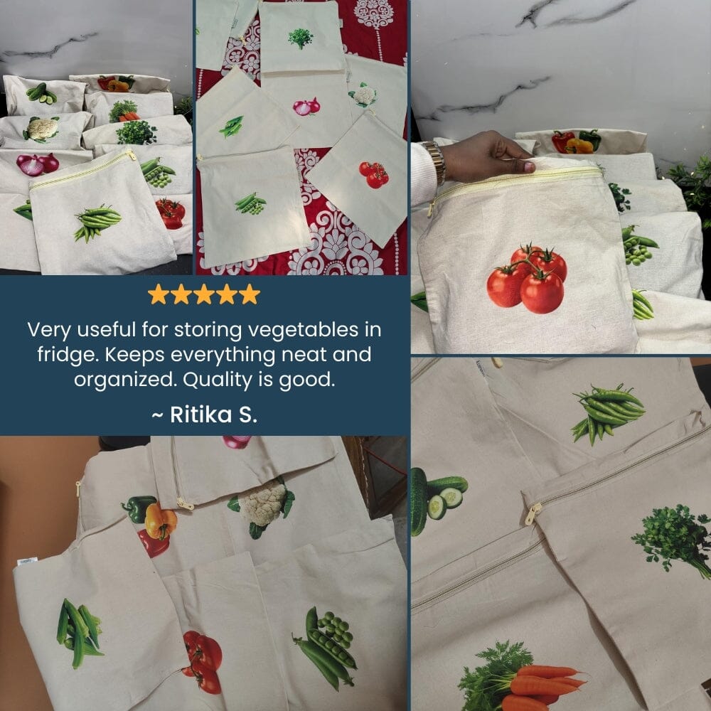 Cotton Vegetable Bag - 🔥Summer Sale
