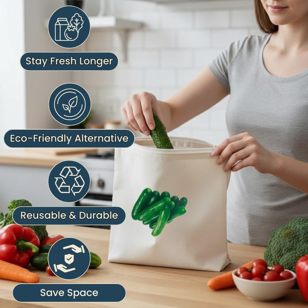 Cotton Vegetable Bag - 🔥Summer Sale