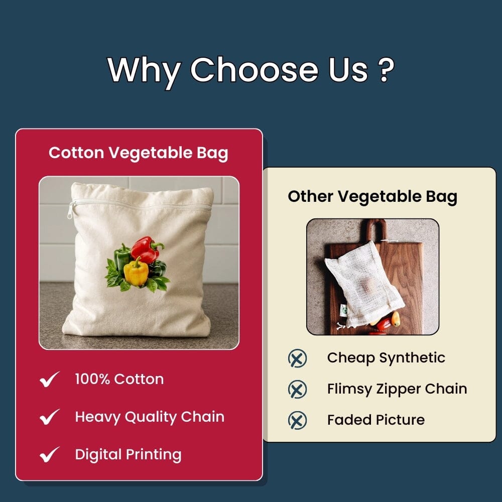 Cotton Vegetable Bag - 🔥Summer Sale