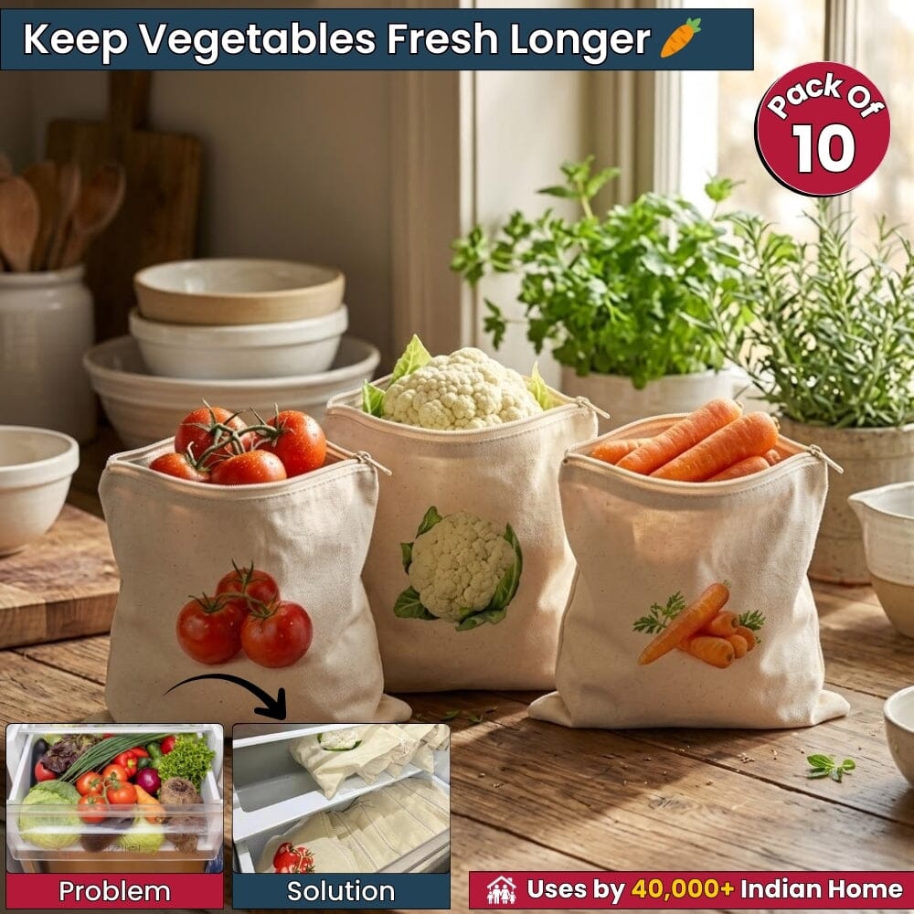 Cotton Vegetable Bag - 🔥Summer Sale