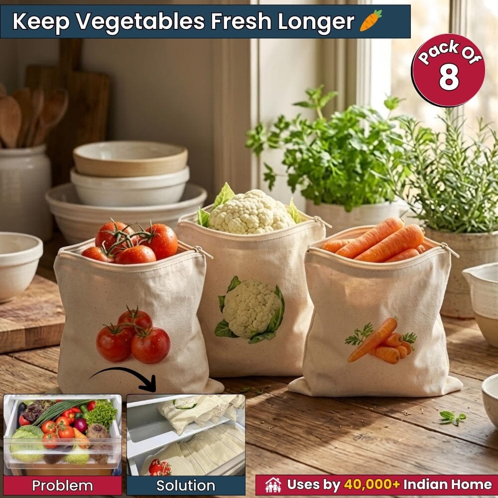 Cotton Vegetable Bag - 🔥Summer Sale