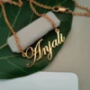 Lyba Customized Name Pendant