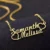 Lyba Couple Two Heart Name Pendant