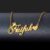 Lyba Gold Plated Crown With Heart Name Necklace