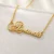 Lyba Gold Plated Stylish Name Necklace