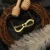 Lyba Infinity Heart Style Couple Name Necklace