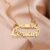 Lyba Personalised Single Name Necklace – Ribbon, Butterflies & Hearts Custom For Her Cute Unique Jewellery Gift.
