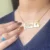Lyba Half Cut Couple Name Necklace