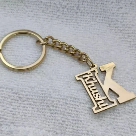 Customized Big Font Keychain
