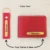 Premium Red Wallet And Keychain Combo